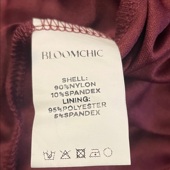 BloomChic Deep Red Lace Maxi Dress - Picture 6 of 7